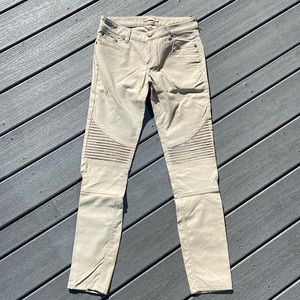 Prana Brenna Skinny Moto Pants in Cargo Green